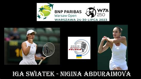 Tennis: WTA Warsaw live .